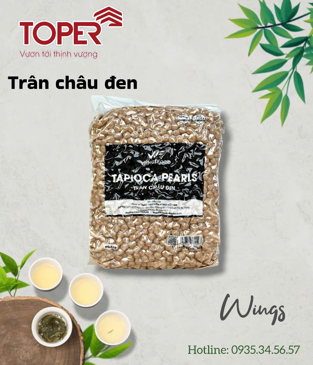 Trân châu đen Wings
