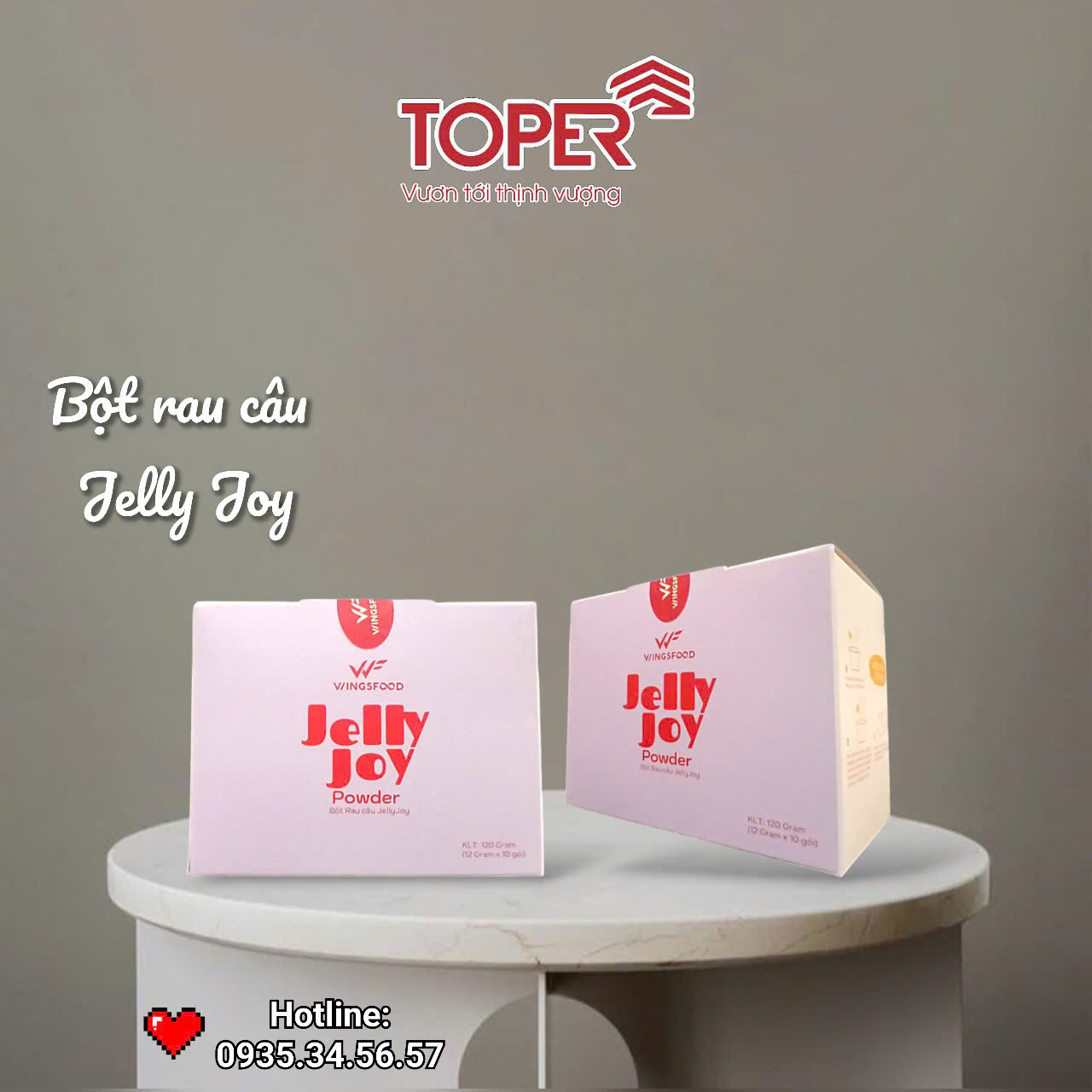 Bột rau câu Jelly Joy