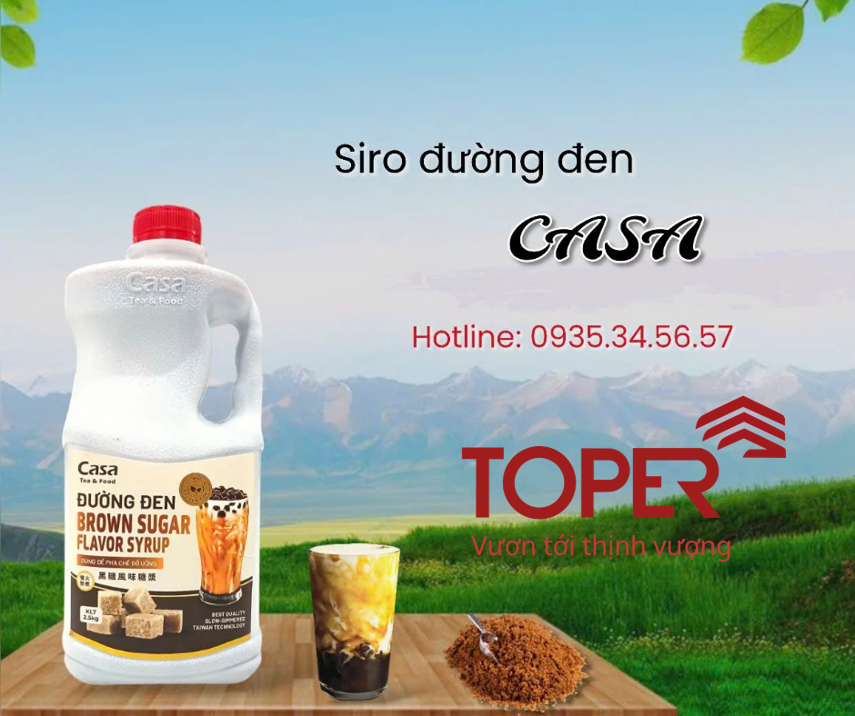 Siro đường đen CASA