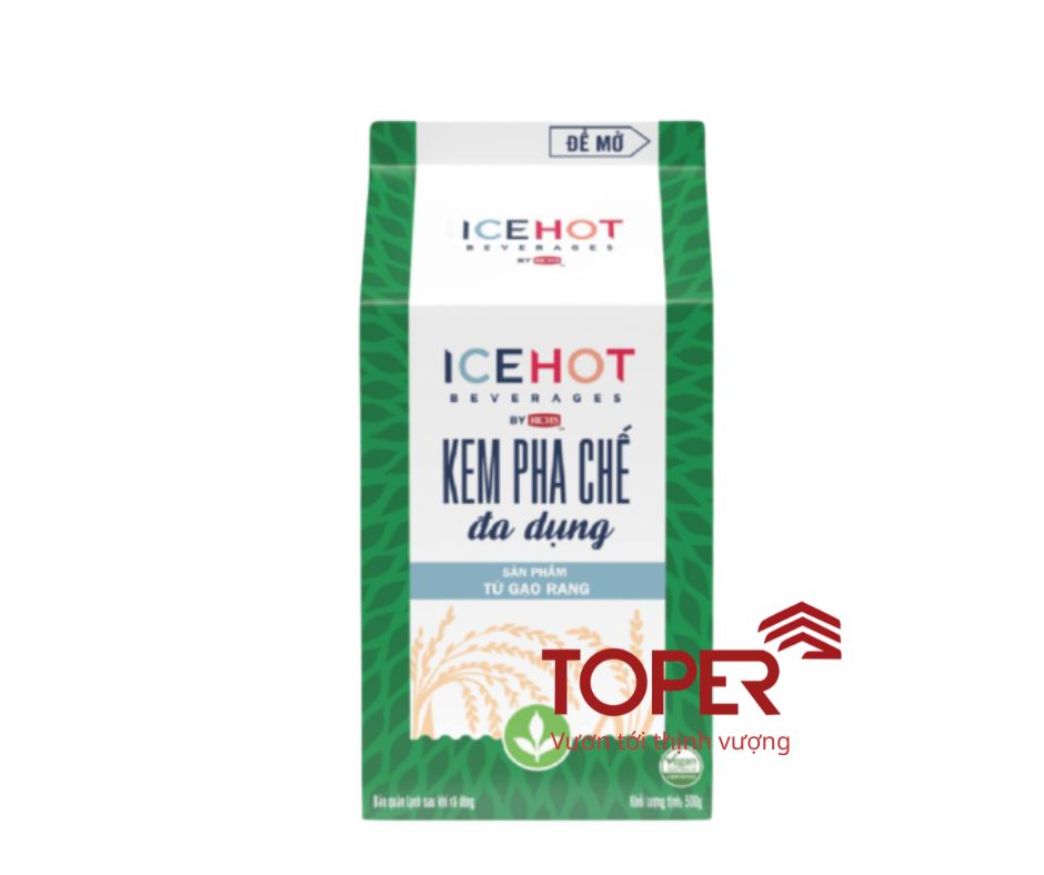Kem pha chế đa dụng từ gạo rang ICEHOT