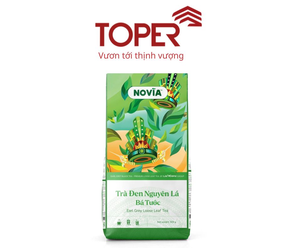Trà đen nguyên lá bá tước Novia