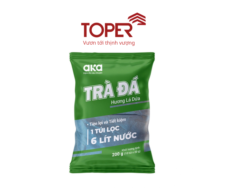 Trà đá hương lá dứa AKA 200gr - Trà Tân Nam Bắc