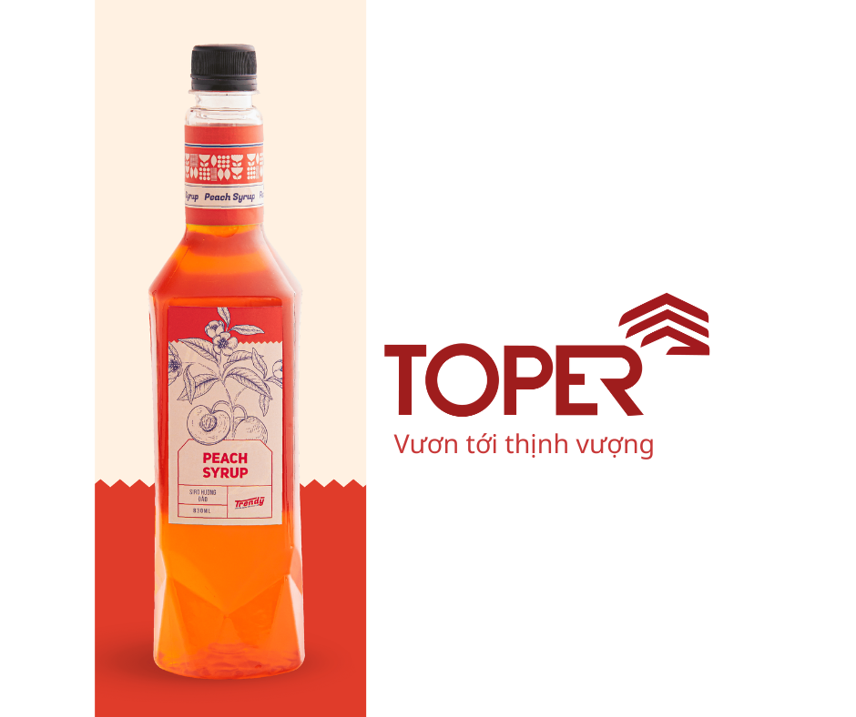Syrup vị đào Trendy