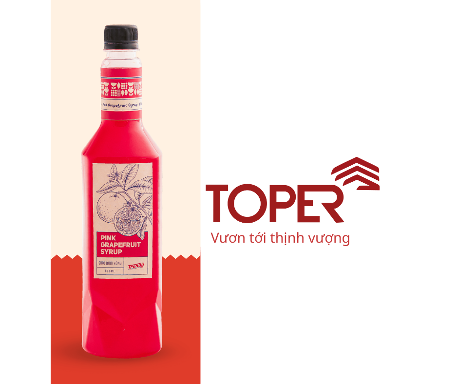 Syrup vị bưởi hồng Trendy
