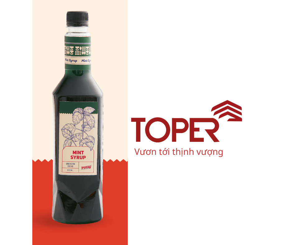 Syrup vị bạc hà Trendy