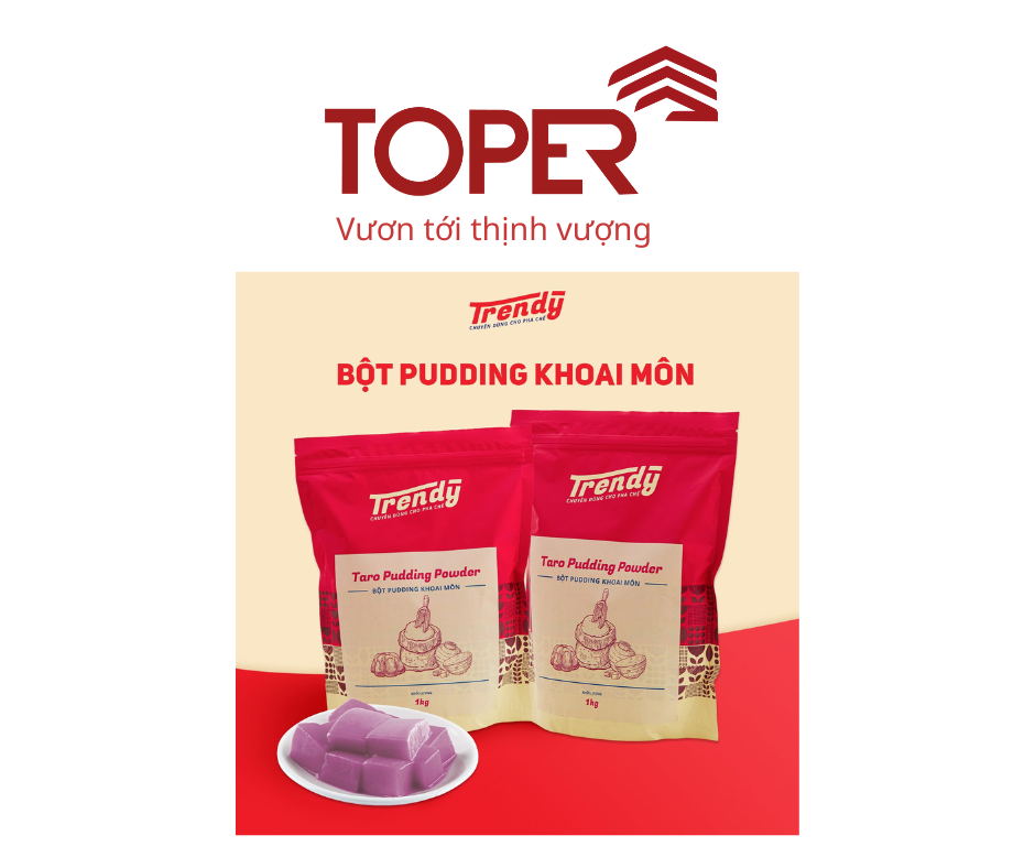 Bột pudding khoai môn Trendy