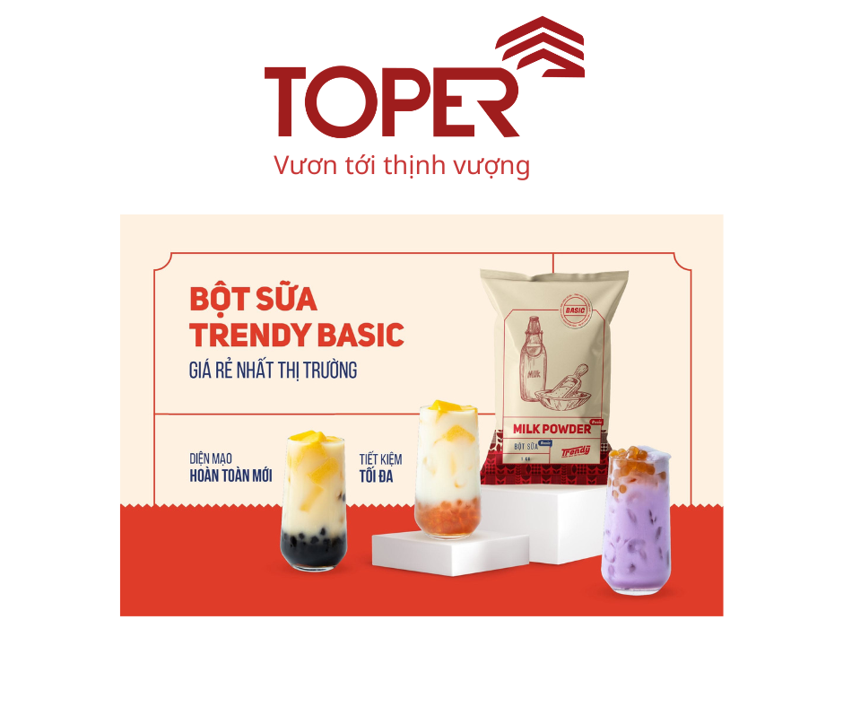 Bột sữa Basic Trendy