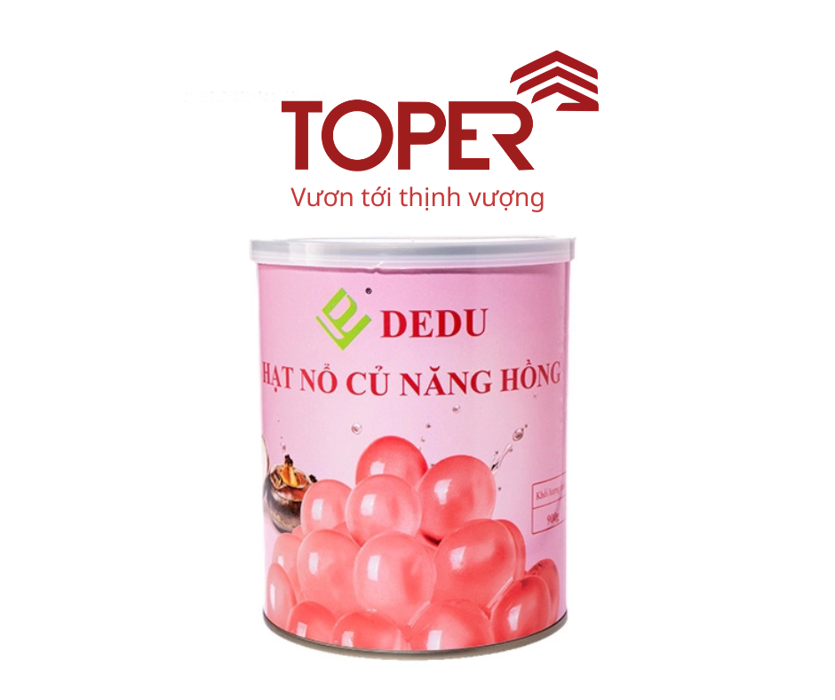 Hạt nổ củ năng hồng DEDU