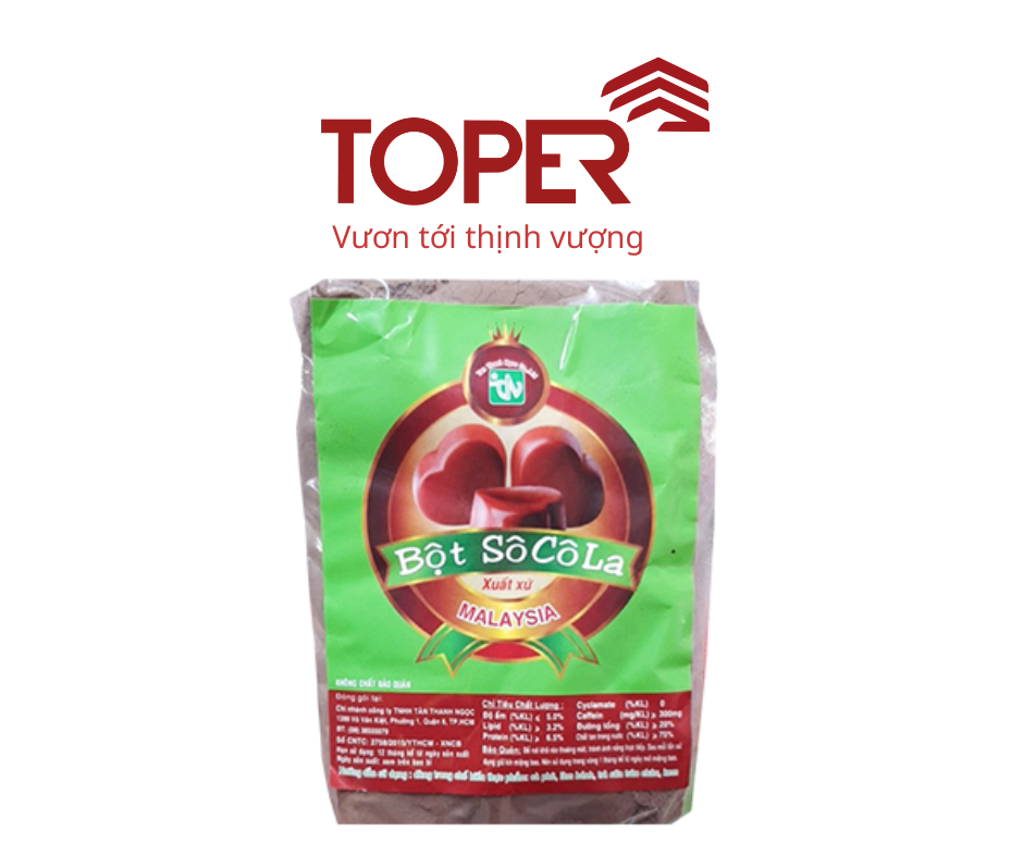 Bột socola Malaysia 500gr