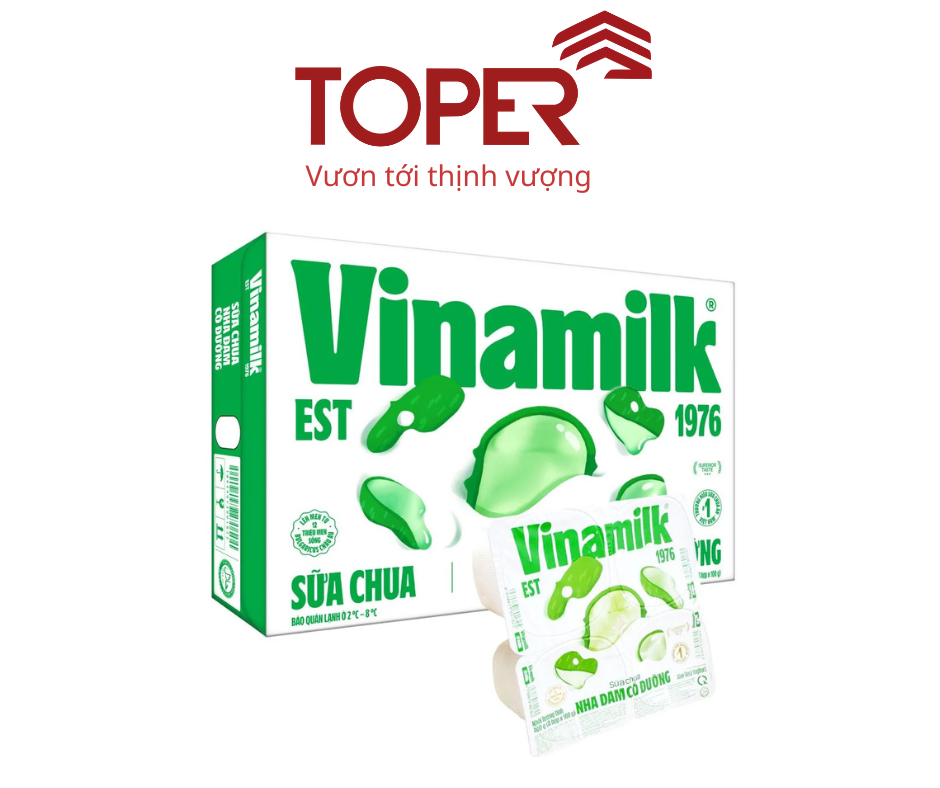 Sữa chua Vinamilk (có đường/không đường)