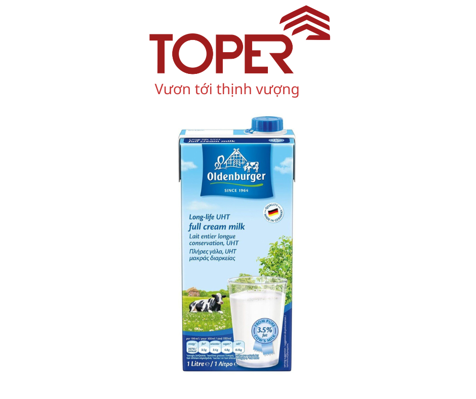 Sữa tươi Oldenburger 1L