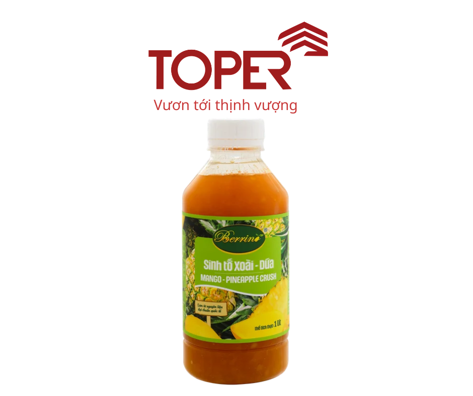 Sinh tố xoài dứa Berrino