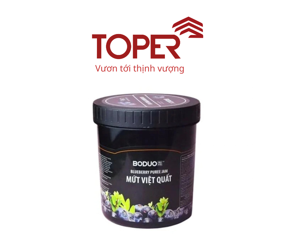 Mứt việt quất Boduo