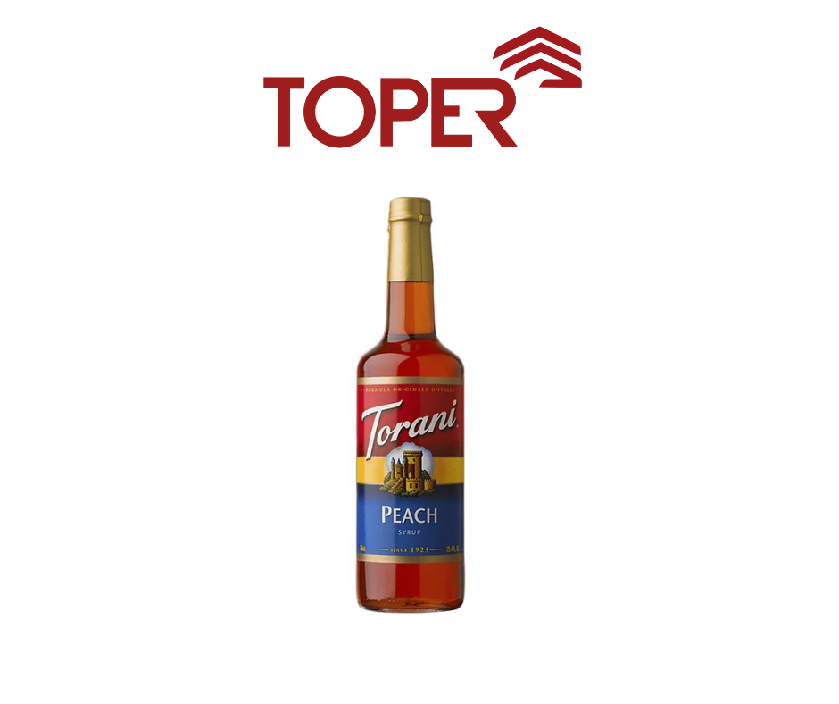 Syrup Torani Đào (Peach) 750 ml x 12 chai
