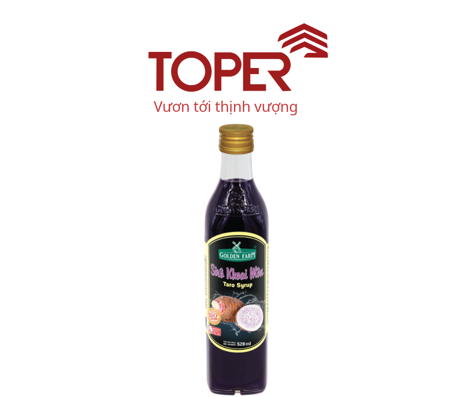Siro Golden Farm khoai môn 520ml