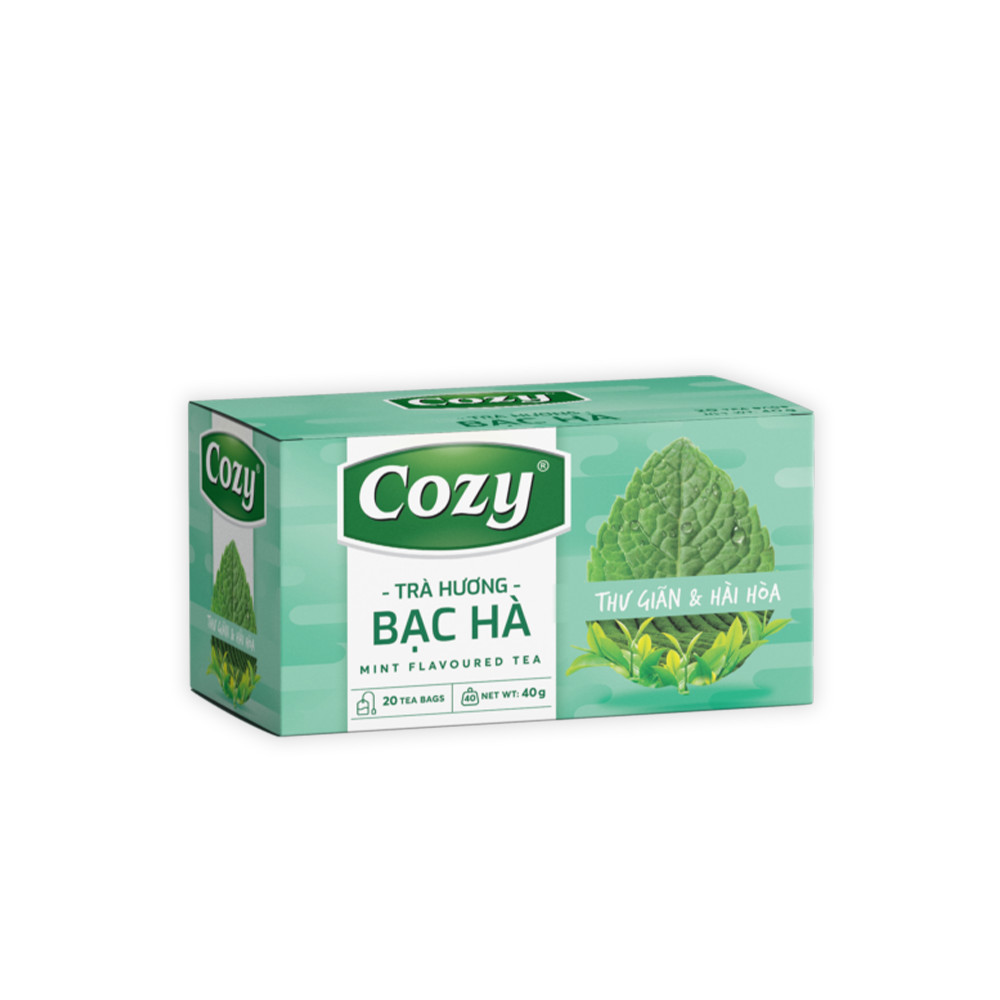 Trà Cozy hương bạc hà túi lọc