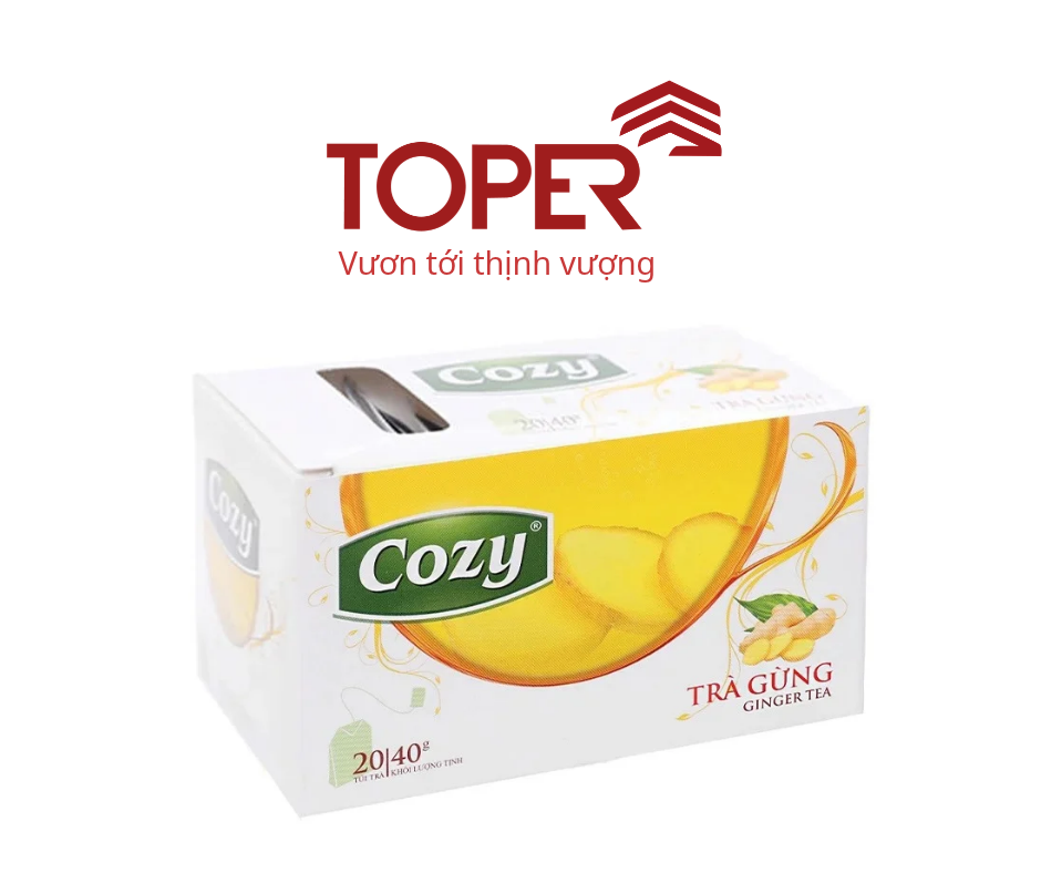 Trà Cozy hương gừng túi lọc