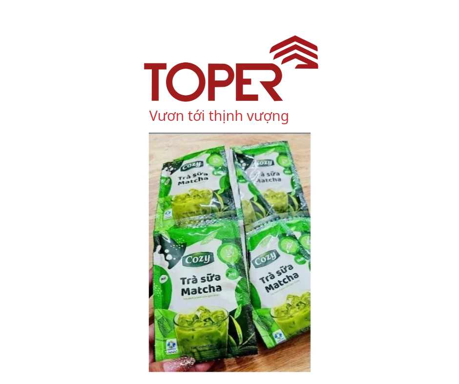 Trà Cozy Icetea trà xanh matcha