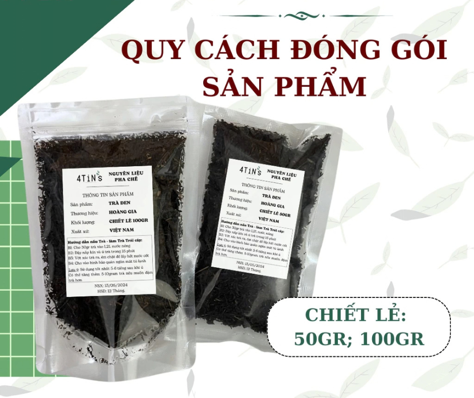 Trà Hoa Trân số 9 bao nhám