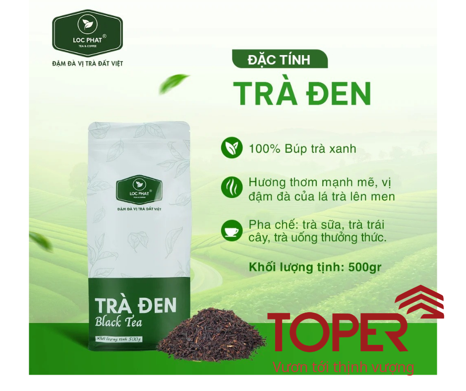 Trà đen Lộc Phát