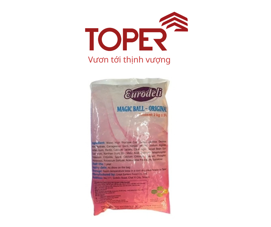 Trân châu Trắng 3Q Eurodely 2kg