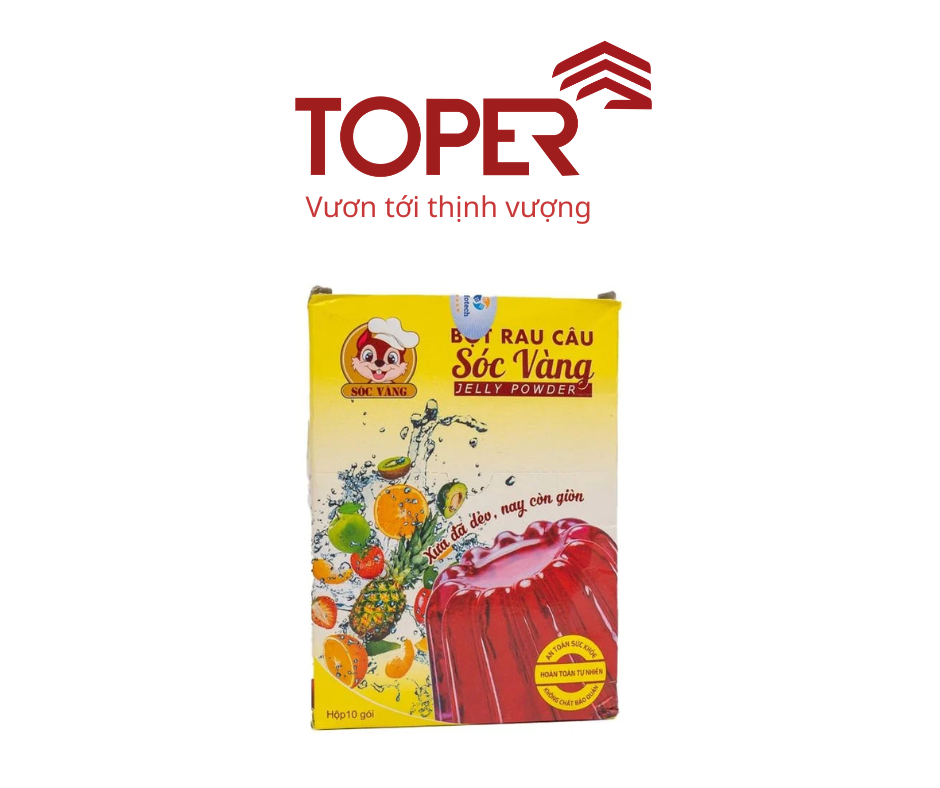 Bột rau câu Sóc Vàng