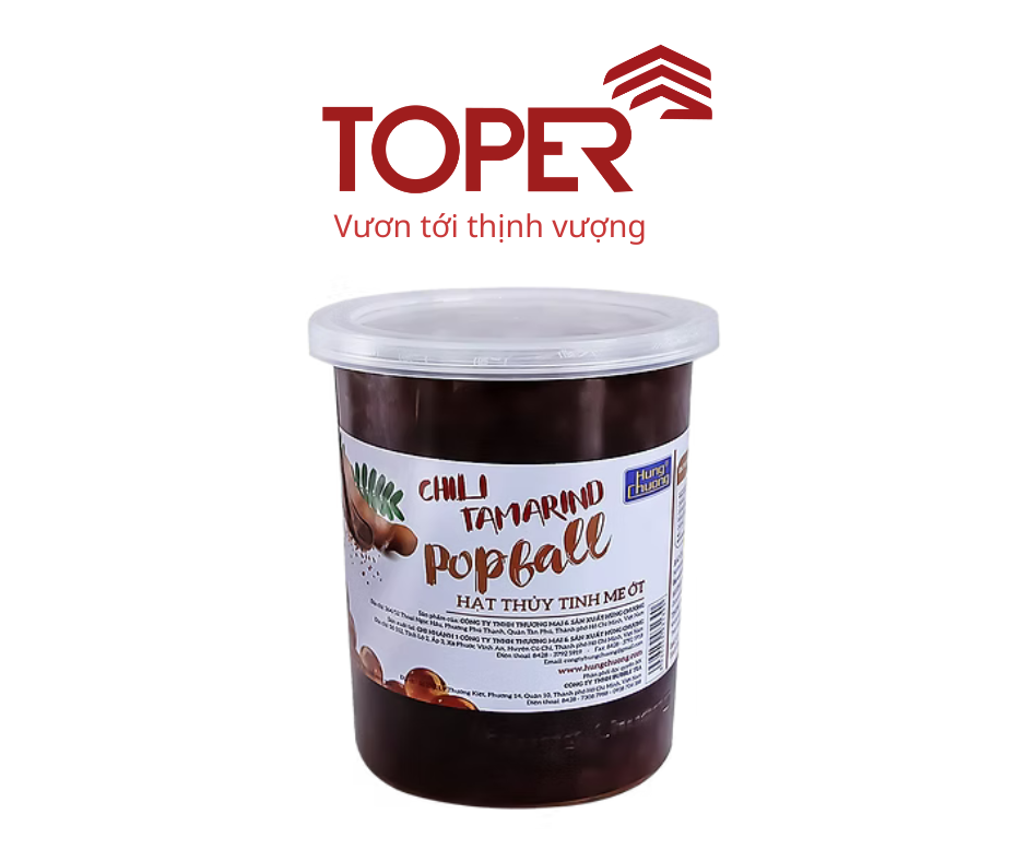 Popping Hùng Chương vị me ớt 1kg