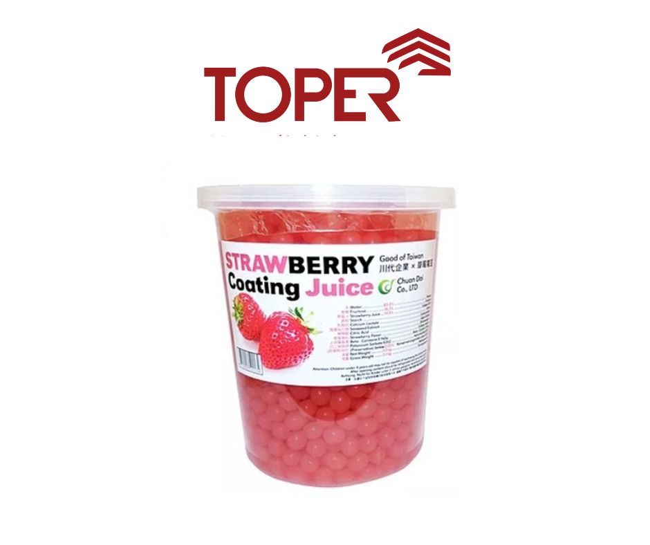 Popping Đài Loan vị dâu 3.2 kg 