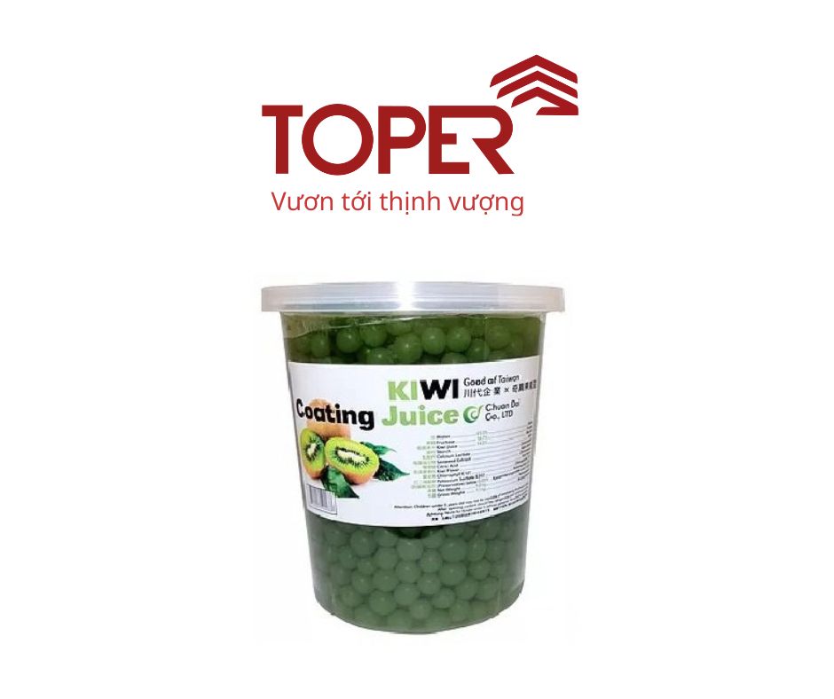 Popping Đài Loan vị kiwi 3.2 kg 