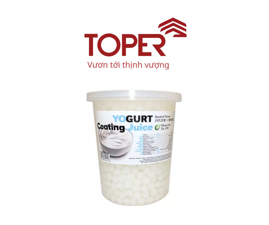 Popping Đài Loan vị yogurt 3.2 kg 