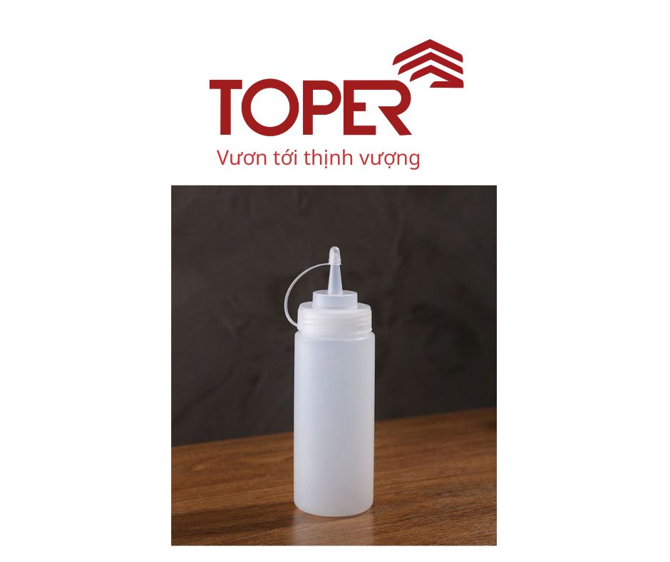 Chai sốt nhựa 600ml