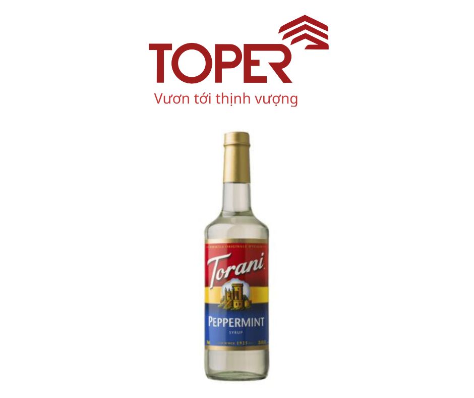 Siro Bạc Hà Trắng Torani – Torani Peppermint Syrup