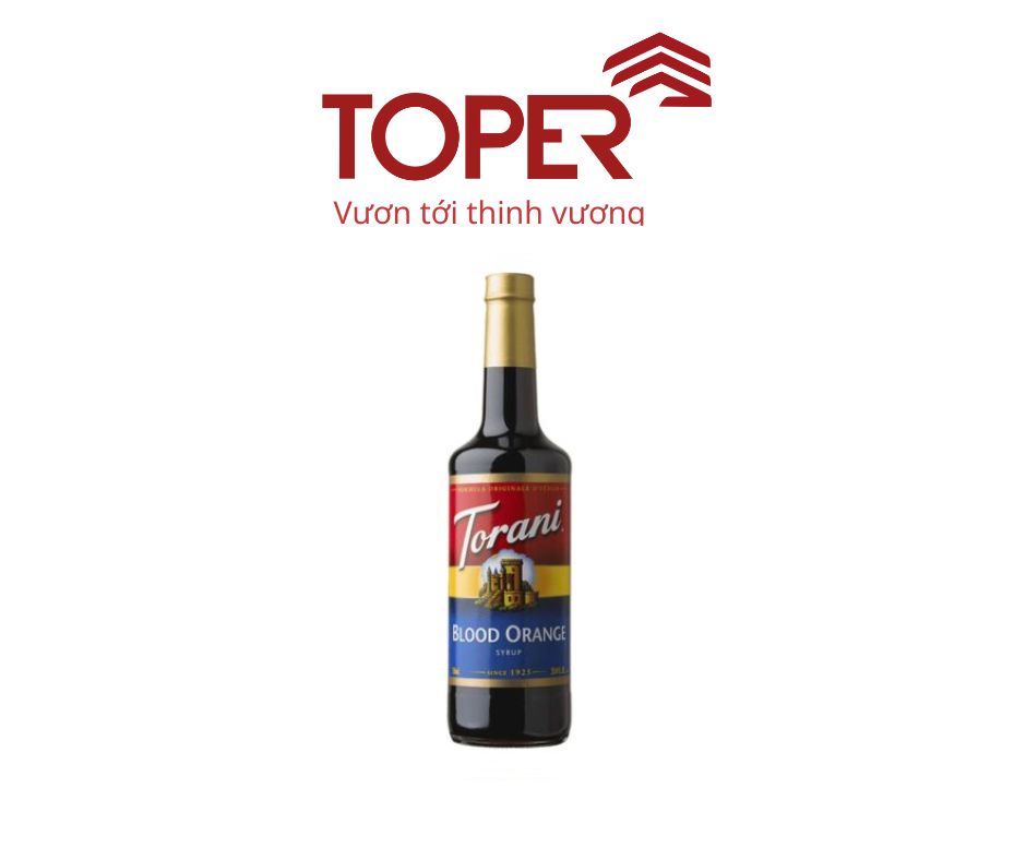 Siro Vỏ Cam Torani – Torani Blood Orange Syrup