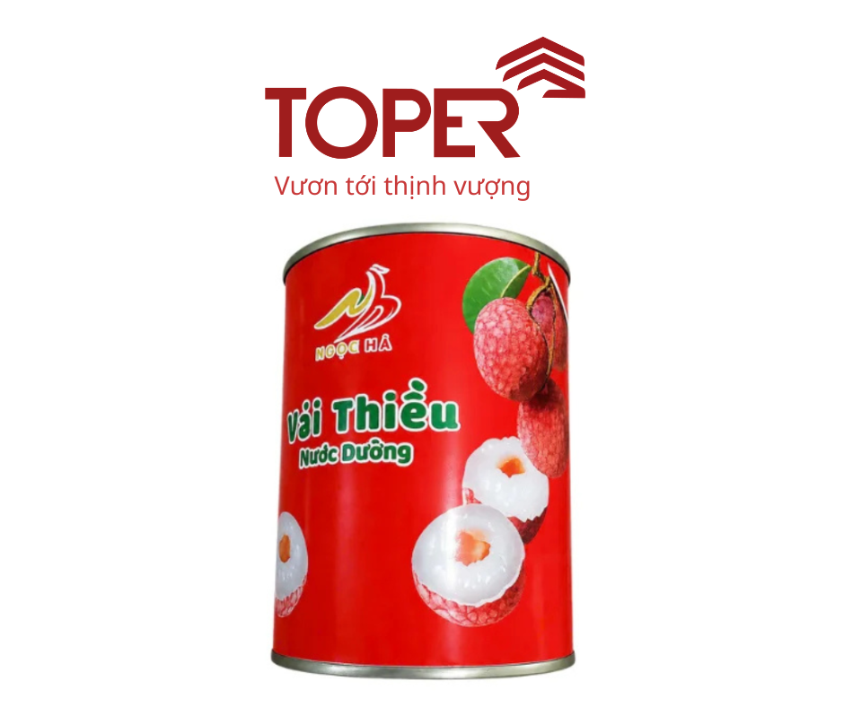 Vải Ngọc Hà  (12 lon/Thùng)