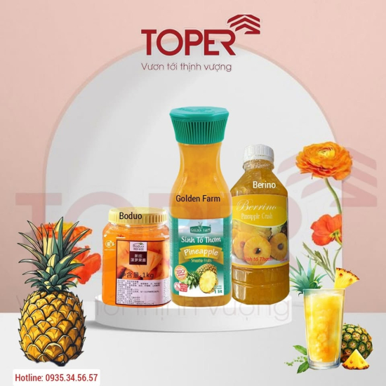 Những loại sinh tố pha chế tốt nhất hiện nay